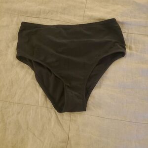 High Waisted Black Bikini Bottoms Womens Small